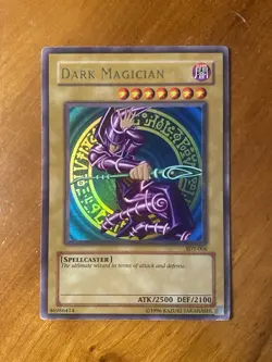 Yu-Gi-Oh! TCG Dark Magician SDY-006 Unlimited Ultra Rare Moderately Played - Image 1