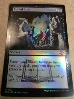 Buried Alive - Foil - Modern Horizons 3 - Mtg - Image 1