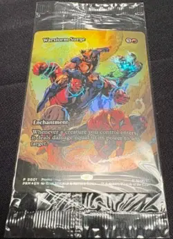MAGIC THE GATHERING WARSTORM SURGE FOIL PROMO CARD MARVEL SUPER HEROES AVENGERS - Image 3