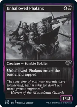 NM - Unhallowed Phalanx [DBL - 402] Innistrad: Double Feature - Image 1