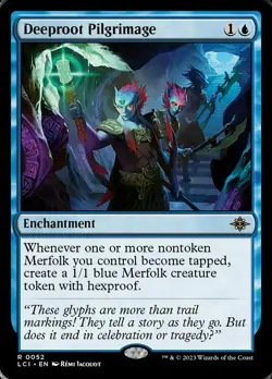 1x Deeproot Pilgrimage MTG - The Lost Caverns of Ixalan - Light Play - Image 1