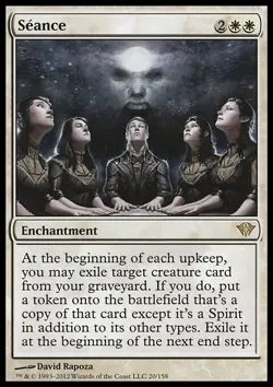 MTG Magic the Gathering Seance (20/175) Dark Ascension LP - Image 1