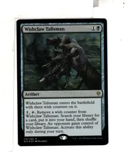 MTG SkeenAB Wishclaw Talisman FOIL from Throne of Eldraine. NM. - Image 1