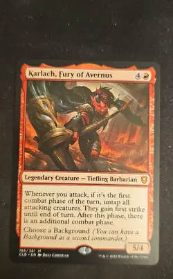 Karlach, Fury of Avernus Commander Legends: Battle for Baldur's Gate Regular - Image 1