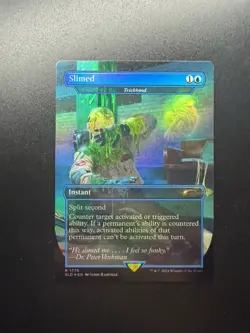 Slimed - Trickbind (Rainbow Foil) R 1774 Foil NM Secret Lair Drop MTG M-04 - Image 1