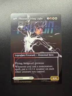 MTG Marvel Super Heroes Monica Rambeau Borderless 0356 Foil NM - Image 2
