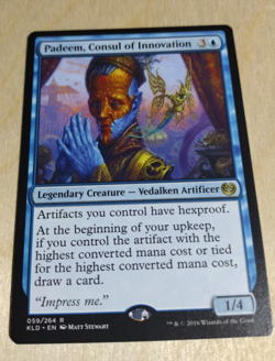 Padeem, Consul of Innovation - Magic the Gathering MTG Kaladesh Light Play - Image 1