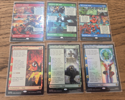 MTG Spider-Man Saga x6 Maximum Carnage Borderless Foil Clone Saga (4x Foil) NM - Image 1