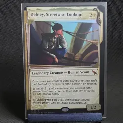 Delney, Streetwise Lookout Showcase Foil Invisible Ink #0378 - Image 1