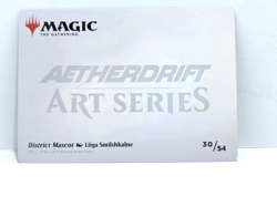 District Mascot - Aetherdrift - Gold Stamped - Art Card Series - 30/54 - Image 2