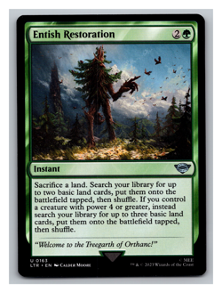 MTG - ENTISH RESTORATION U 0163 LTR 2023 - Image 1