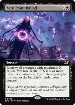 MTG - Zero Point Ballad - Extended Art - EOE - Magic the Gathering - Image 1