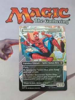 Spectacular Spider-Man (Borderless) MTG [Marvel's Spider-Man] Near Mint - Image 1