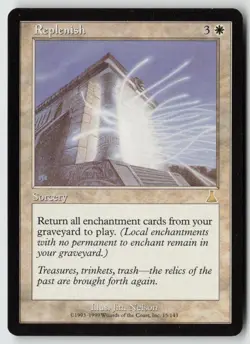Replenish 15 Rare Urza's Destiny Magic: The Gathering Lightly Played - Image 1