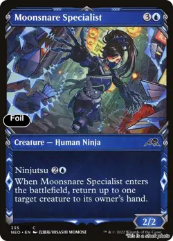 MTG Moonsnare Specialist (Showcase) [NEO - 335] LP Foil - Image 1