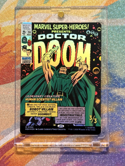 Magic the Gathering Doctor Doom Borderless 0394 Marvel Super Heroes MSH Mythic - Image 1