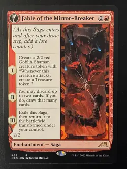 Fable of the Mirror-Breaker - Kamigawa: Neon Dynasty (NEO) NM - Image 1