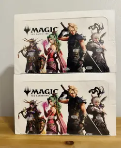 Final Fantasy Magic The Gathering Play Booster Display Box Sealed Lot Of 2 MTG - Image 1