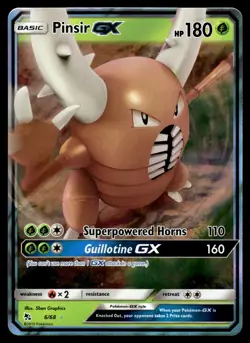 Pinsir GX 6/68 Hidden Fates Pokemon - Image 1