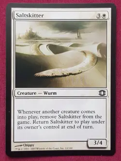 Magic The Gathering FUTURE SIGHT SALTSKITTER white card MTG - Image 1