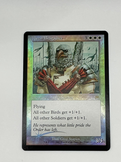 Aven Brigadier #7 (NM) Foil Onslaught ONS Magic MTG Free Shipping! MJB - Image 1