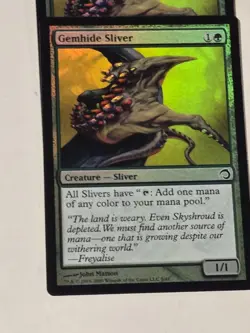 MTG Sliver Lot x14 Premium Deck Series Foils + Time Spiral Gemhide Muscle Might - Image 5