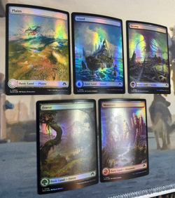 FOIL Full Art Land Set Modern Horizons 3 MH3 (5 Card Land Set) MTG Magic - Image 2