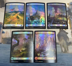 FOIL Full Art Land Set Modern Horizons 3 MH3 (5 Card Land Set) MTG Magic - Image 3