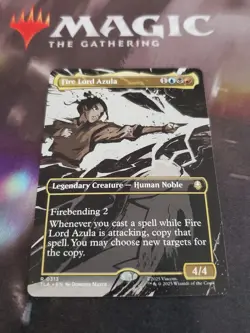 Mtg. Fire Lord Azula. Showcase. Avatar: The Last Airbender. Nm - Image 1