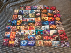 MTG Lot of 70 ART SERIES Cards -NO DOUBLES-Some Gold Signatures - Image 1