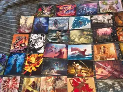 MTG Lot of 70 ART SERIES Cards -NO DOUBLES-Some Gold Signatures - Image 3