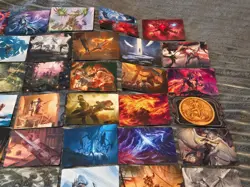 MTG Lot of 70 ART SERIES Cards -NO DOUBLES-Some Gold Signatures - Image 4