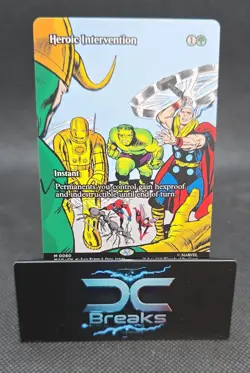 Heroic Intervention (0080) (Borderless) Marvel Universe Eternal-Legal Regular - Image 1