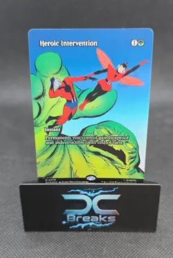 Heroic Intervention (0079) (Borderless) Marvel Universe Eternal-Legal Foil - Image 1