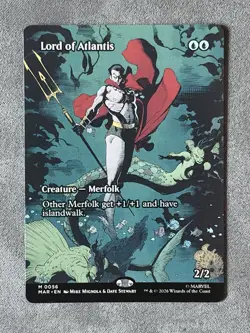 MTG: Lord of Atlantis (Borderless) #56 Marvel Super Heroes - Normal - Image 1