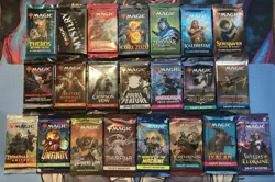 Magic The Gathering Sealed Draft Booster Packs: Theros BD (2020) - Wilds (2023) - Image 1