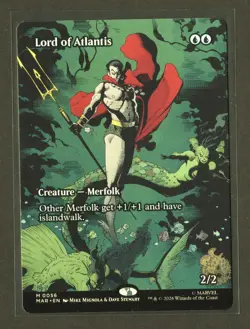 Lord of Atlantis (Borderless) MAR 56 M Marvel Universe Eternal-Legal NM - Image 1