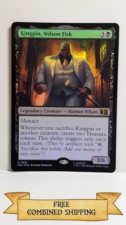 Kingpin, Wilson Fisk Commander: Marvel Super Heroes Foil ...sku: DD508 - Image 1