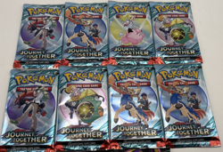 Pokemon Booster Pack Lot of 10 Sealed 2 Chaos Rising 8 Journey Together - Image 2