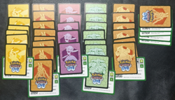 Lot of 37 Booster + 5 Build & Battle Box - Code Cards - Pokemon TCG: Pitch Black - Image 1