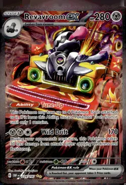Revavroom ex 224/197 Special Illustration Rare Obsidian Flames Pokemon Holo NM - Image 1