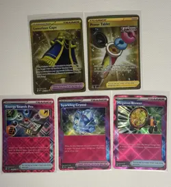 Pokemon TCG Trainer/support Full Art Rare Holo - Image 1