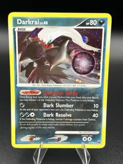 Pokemon Darkrai Majestic Dawn Holo Rare 3/100 MP - Image 1