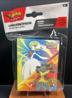 Pokemon TCG Mega Evolution Mini Portfolio - NO PACK - NEW - MINT - BINDER ONLY - Image 1