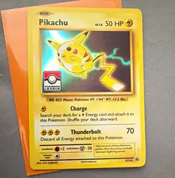 The Pokemon Company Pikachu XY202 Pokemon League Holo Promo English 2016 50 HP - Image 1