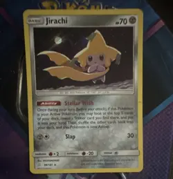 pokemon tcg jirachi 99/181 sm team up holo rare english 2019 basic 70 hp - Image 1