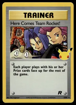 Here Comes Team Rocket! 15/82 Celebrations: Classic Collection Pokemon - Image 1
