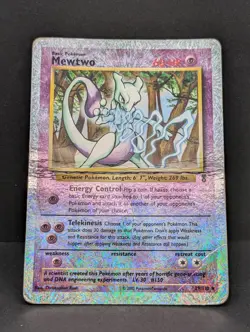 Mewtwo 29/110 Legendary LC Reverse Holo Rare Pokemon TCG WOTC vintage - Image 3