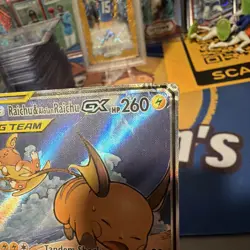 The Pokemon Company Raichu & Alolan Raichu GX 221/236 Unified Minds TAG TEAM - Image 3
