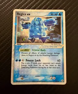 Regice ex 97/101 Hidden Legends Holo Ultra Rare English 2004 90HP - Image 1